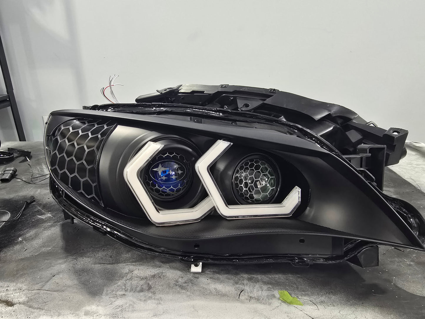 Custom-made headlights